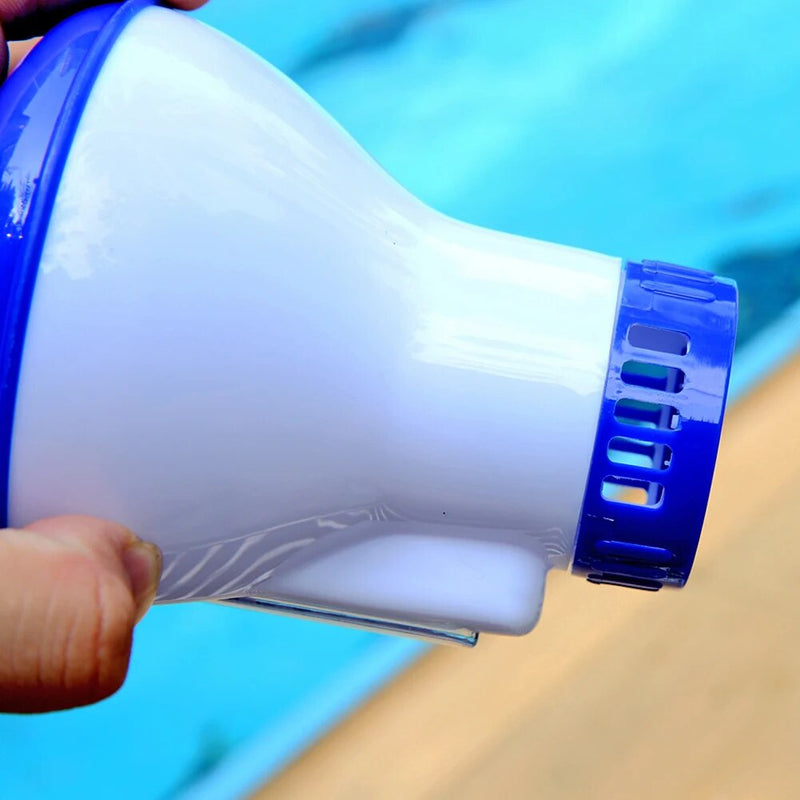 Limpador de Piscina com Medidor Automatico