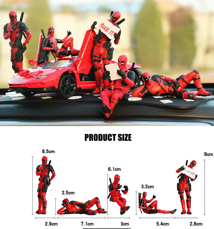 Decoração para Carro - DeadPool