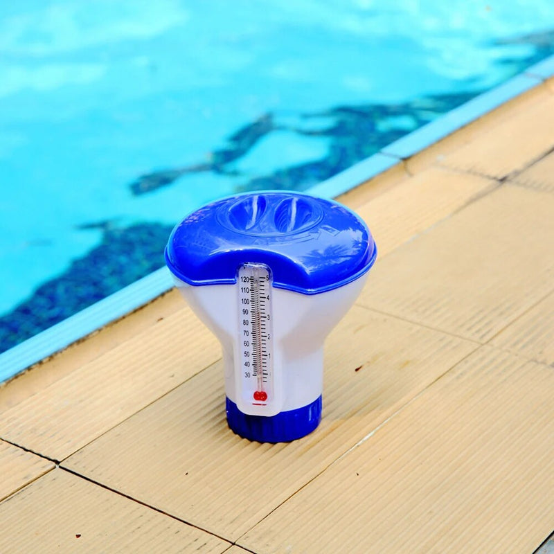 Limpador de Piscina com Medidor Automatico