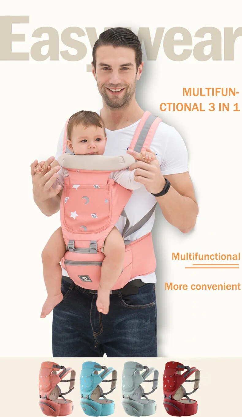 Mochila Canguru Ergonômica Baby&Baby