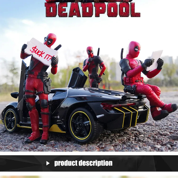 Decoração para Carro - DeadPool