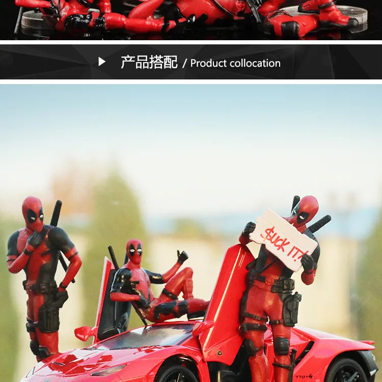 Decoração para Carro - DeadPool